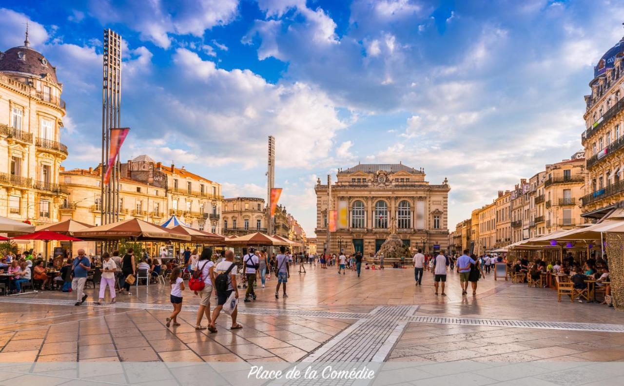 Appartements Calmes - Standing - Hypercentre - Clim - Wifi - Netflix Montpellier Exterior photo