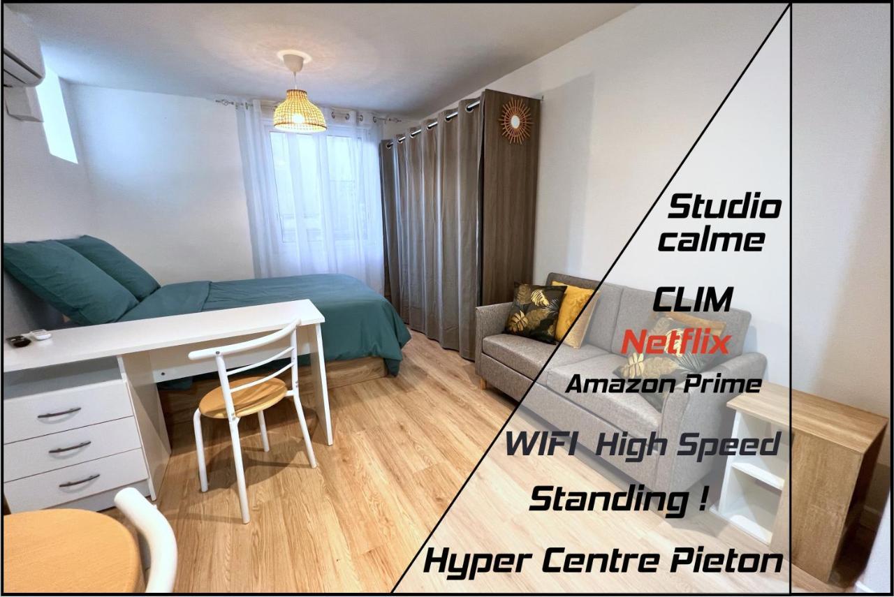Appartements Calmes - Standing - Hypercentre - Clim - Wifi - Netflix Montpellier Exterior photo